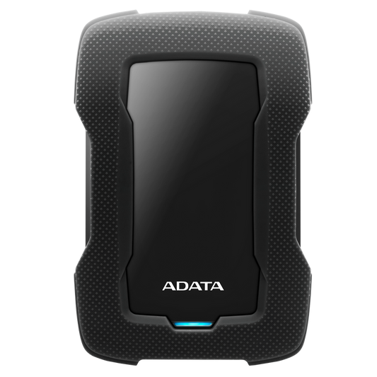 Adata HD330 series 1Tb/1000Gb black+blacK , with silicon casing with shock absorption + G Shock Sensor Protection with warning LED , AES