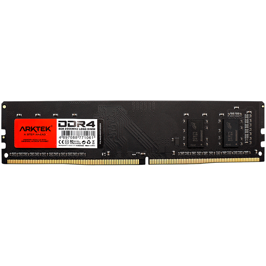 Arktek Memory 4GB DDR4 PC-2666 DIMM RAM Module for PC Desktop