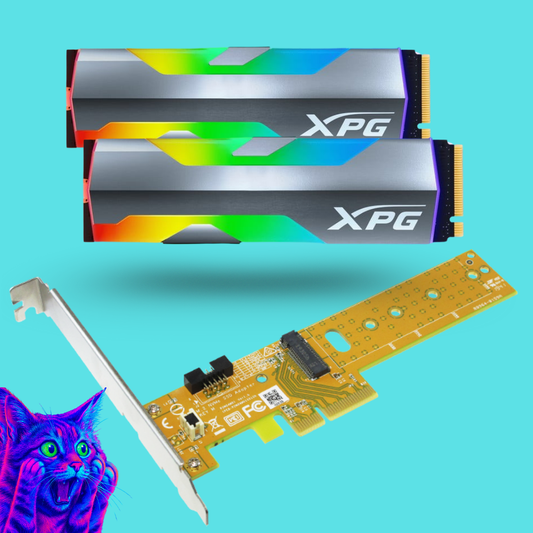 ADATA Spectrix (1000GB) Dual 500 GB NVMe Gaming Kit