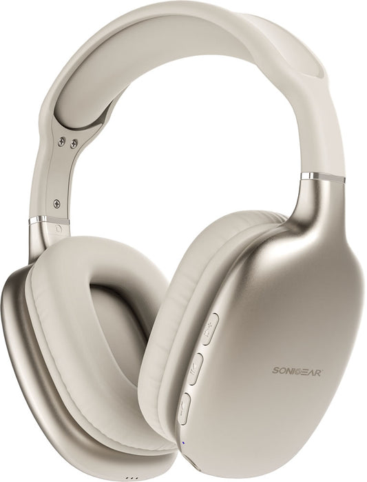SonicGear Airphone 6 Bluetooth Headphones - Champagne