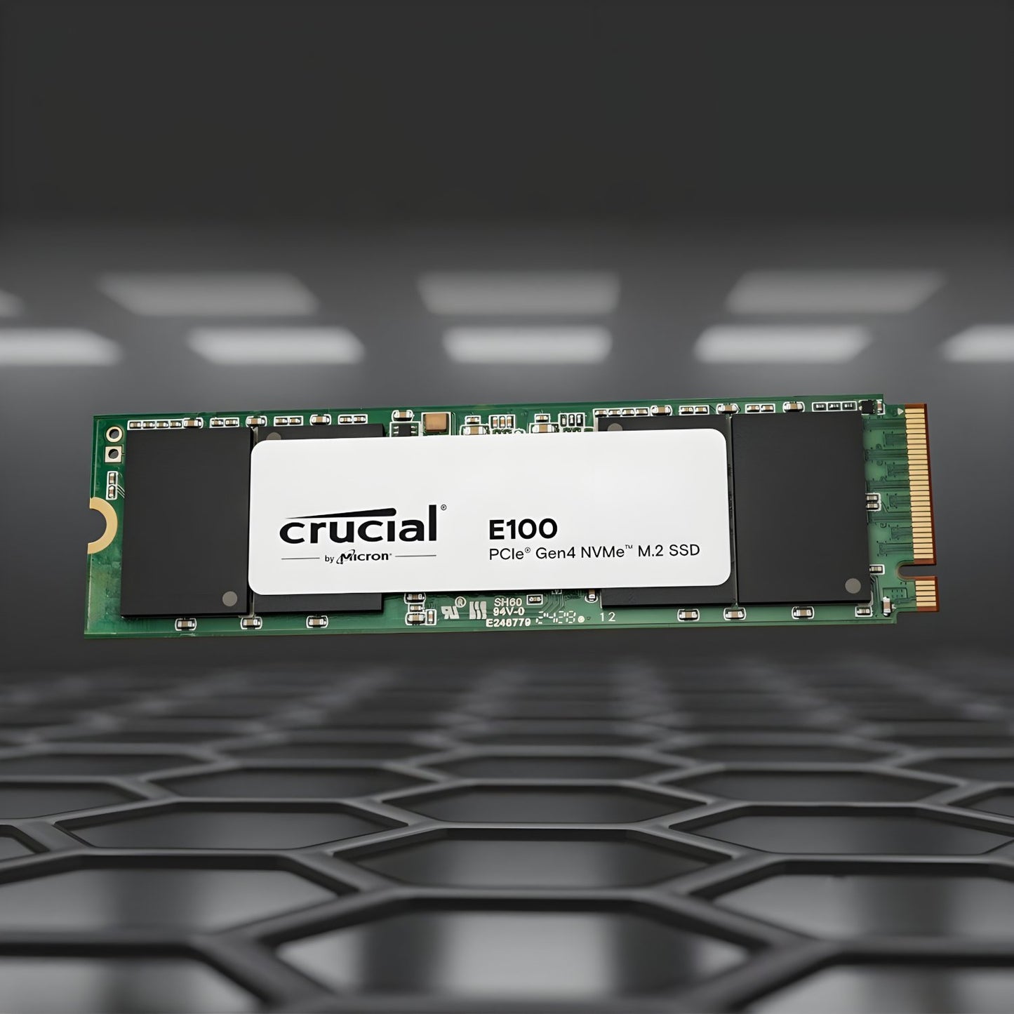 Crucial E100 2TB PCIe Gen4 2280 NVMe M.2 SSD-4
