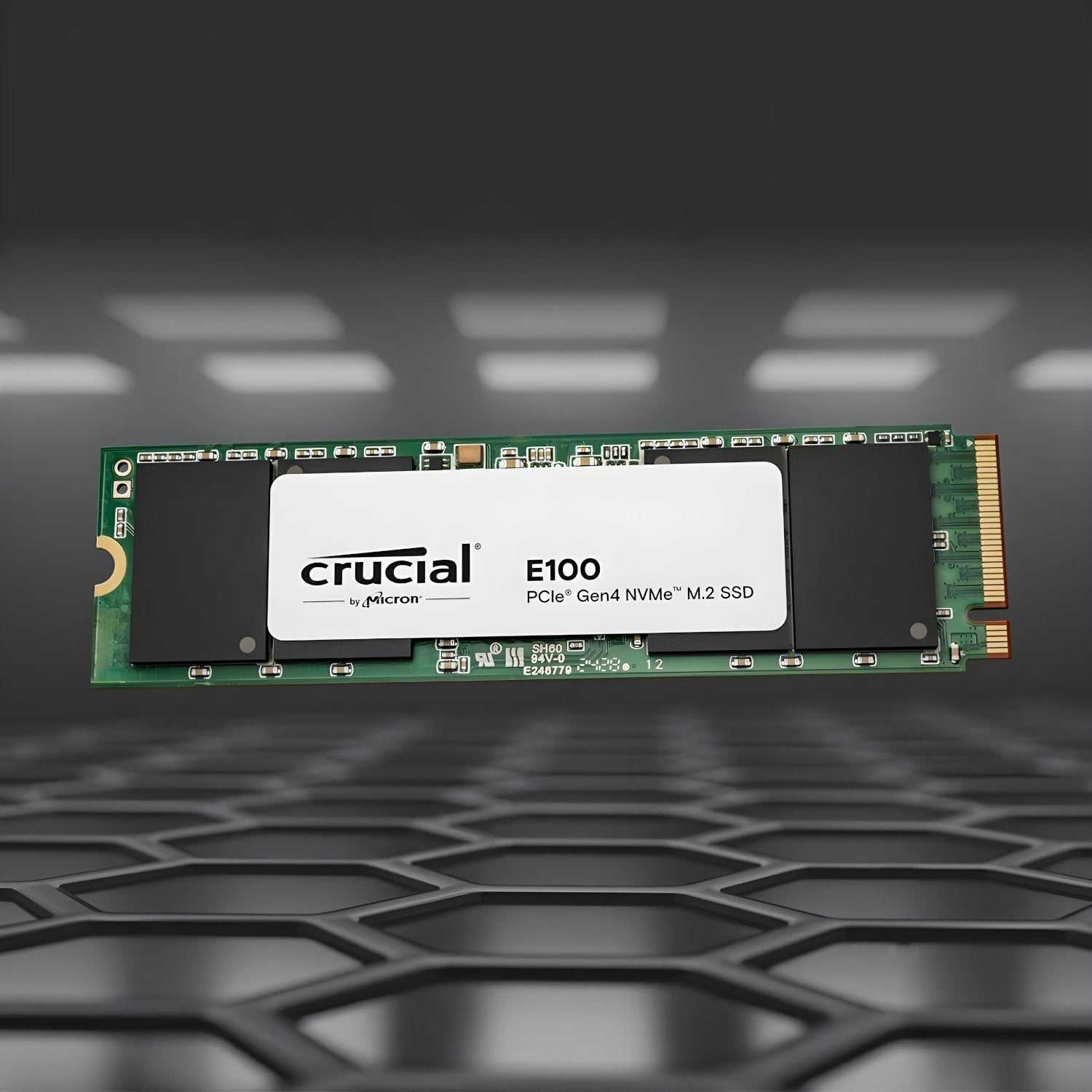 Crucial E100 2TB PCIe Gen4 2280 NVMe M.2 SSD-4