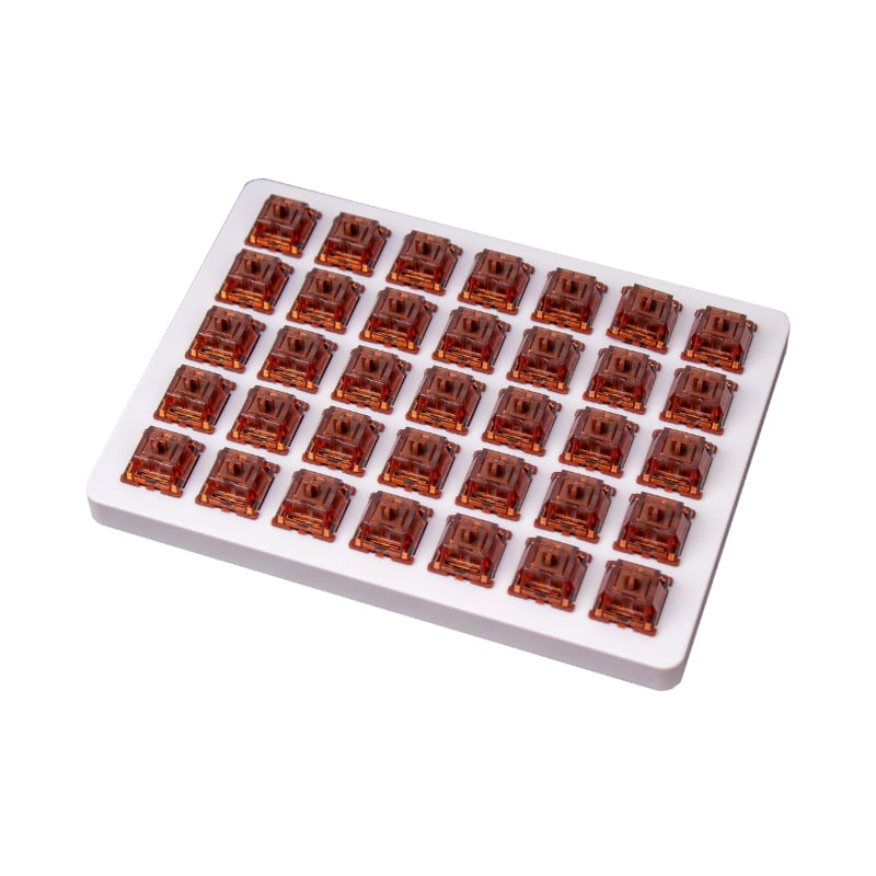 Keychron Brown Gateron Phantom Switches 110 pcs-0