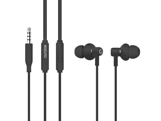 SonicGear Hyperbass Buds 1 XXL Driver Wired Earphones - Black