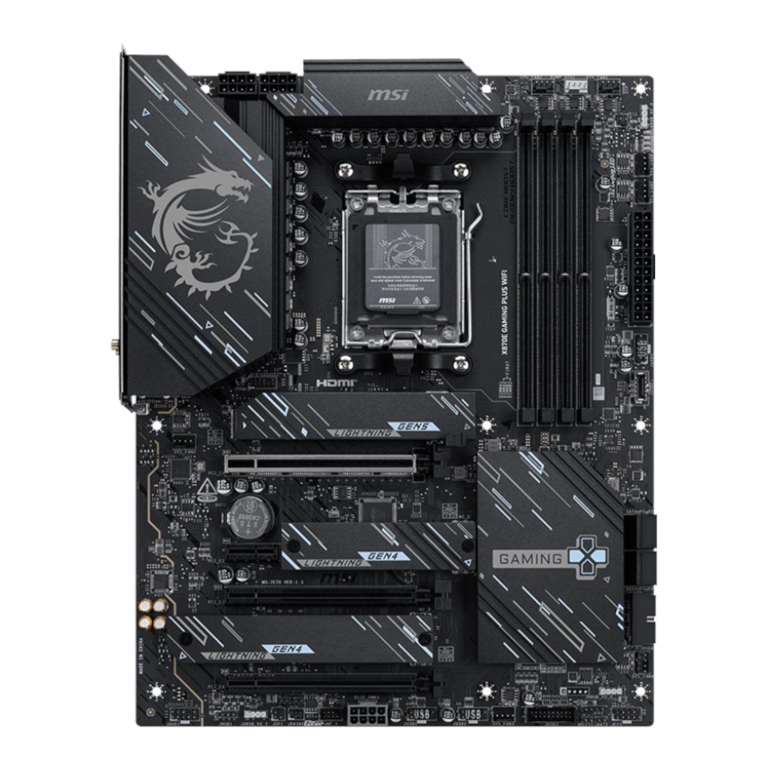 MSI X870E Gaming Plus WIFI AM5 ATX Gaming Motherboard-1