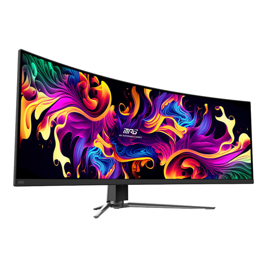 MSI MPG 491CQPX QD-OLED 49" DQHD 240Hz 0.03ms Ultra-wide Curved Gaming Monitor-1