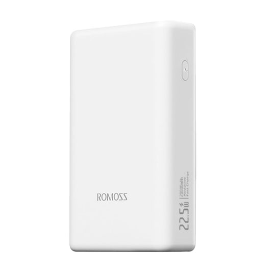 Romoss PAC20 20000mAh 22.5W Fast Charge Power Bank – White-0
