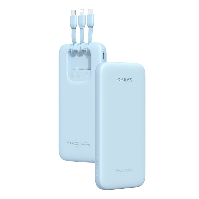 Romoss Power Bank 10000mAh 15W BLU-0