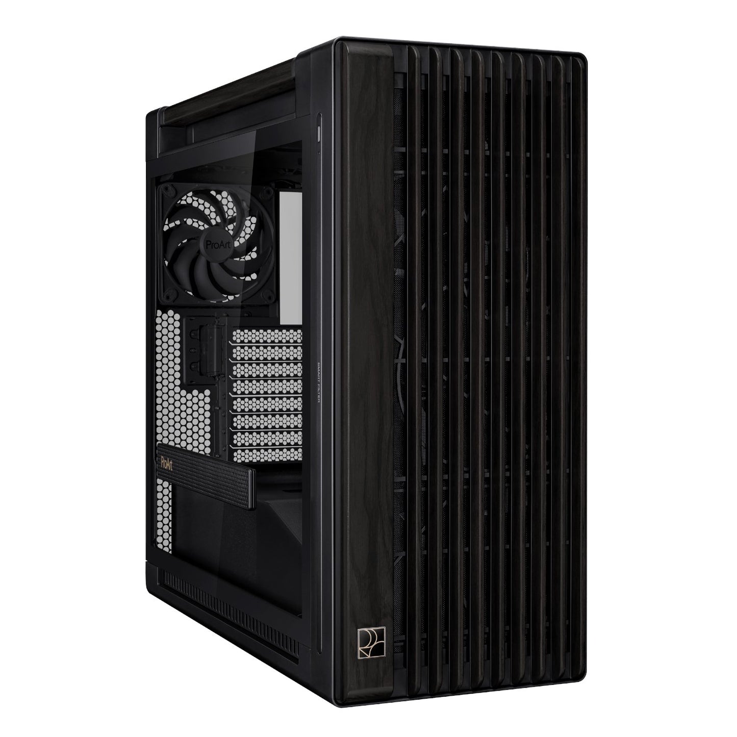 Asus ProArt PA602 Wood Edition Mid Tower ATX Chassis - Black-1