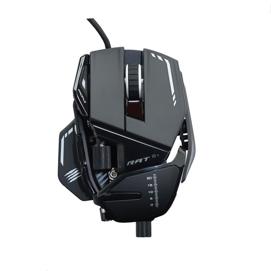 Mad Catz R.A.T. 8+ Wired Fully Adjustable Gaming Mouse - Black