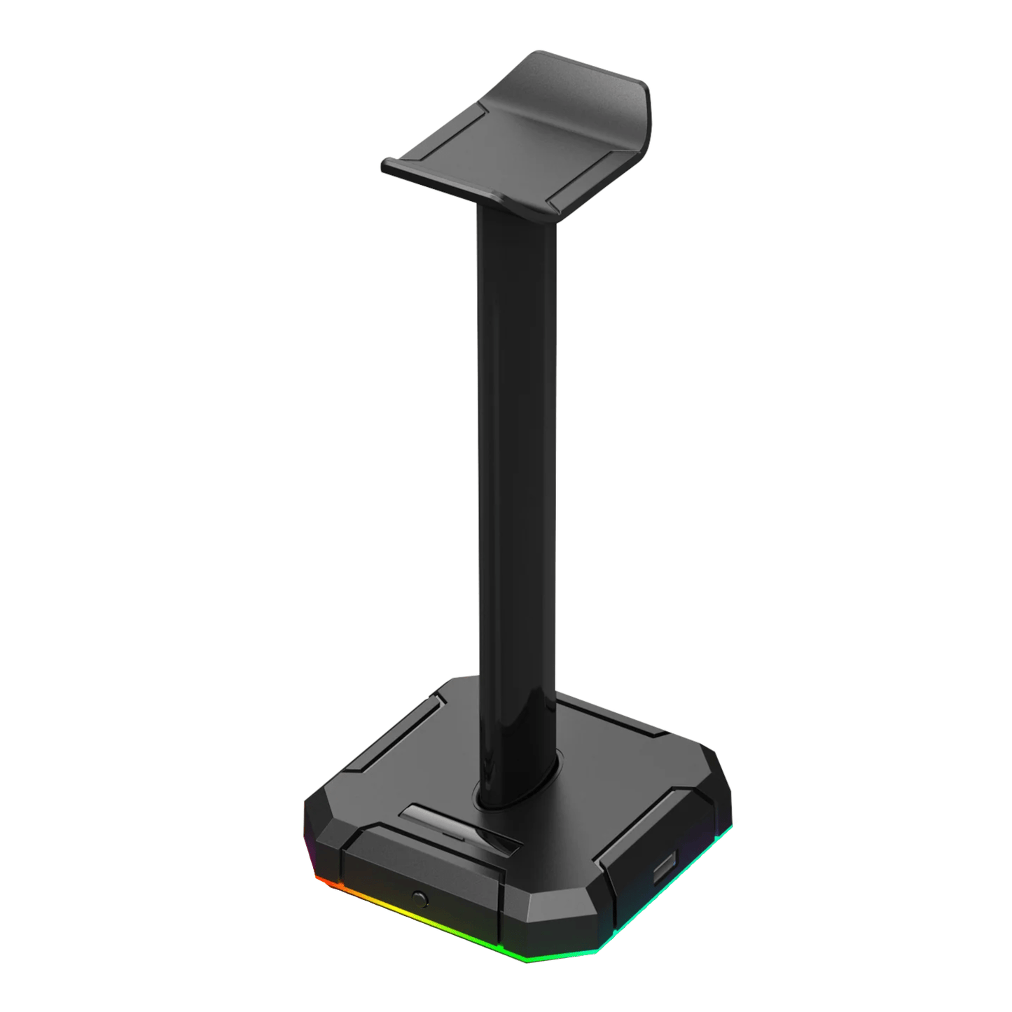 Redragon HA300 Scepter Pro RGB Headset Stand with USB Hub (4 x USB 2.0, RGB Lighting)-0