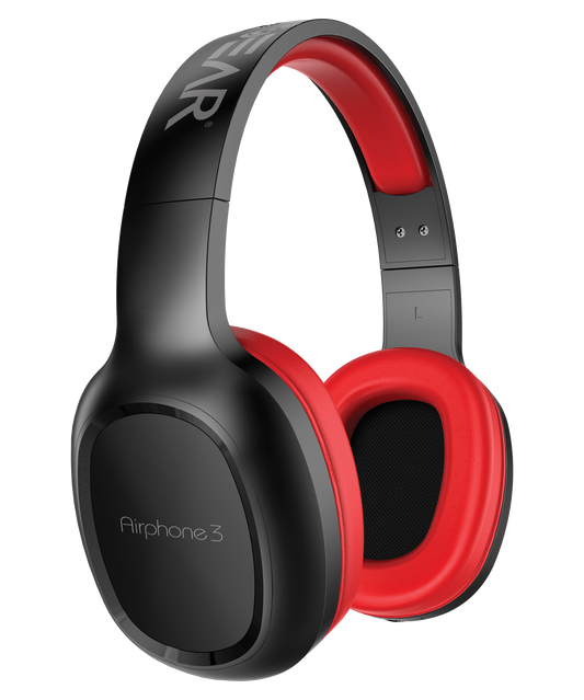 SonicGear Airphone 3 Bluetooth Headset - Black/Red