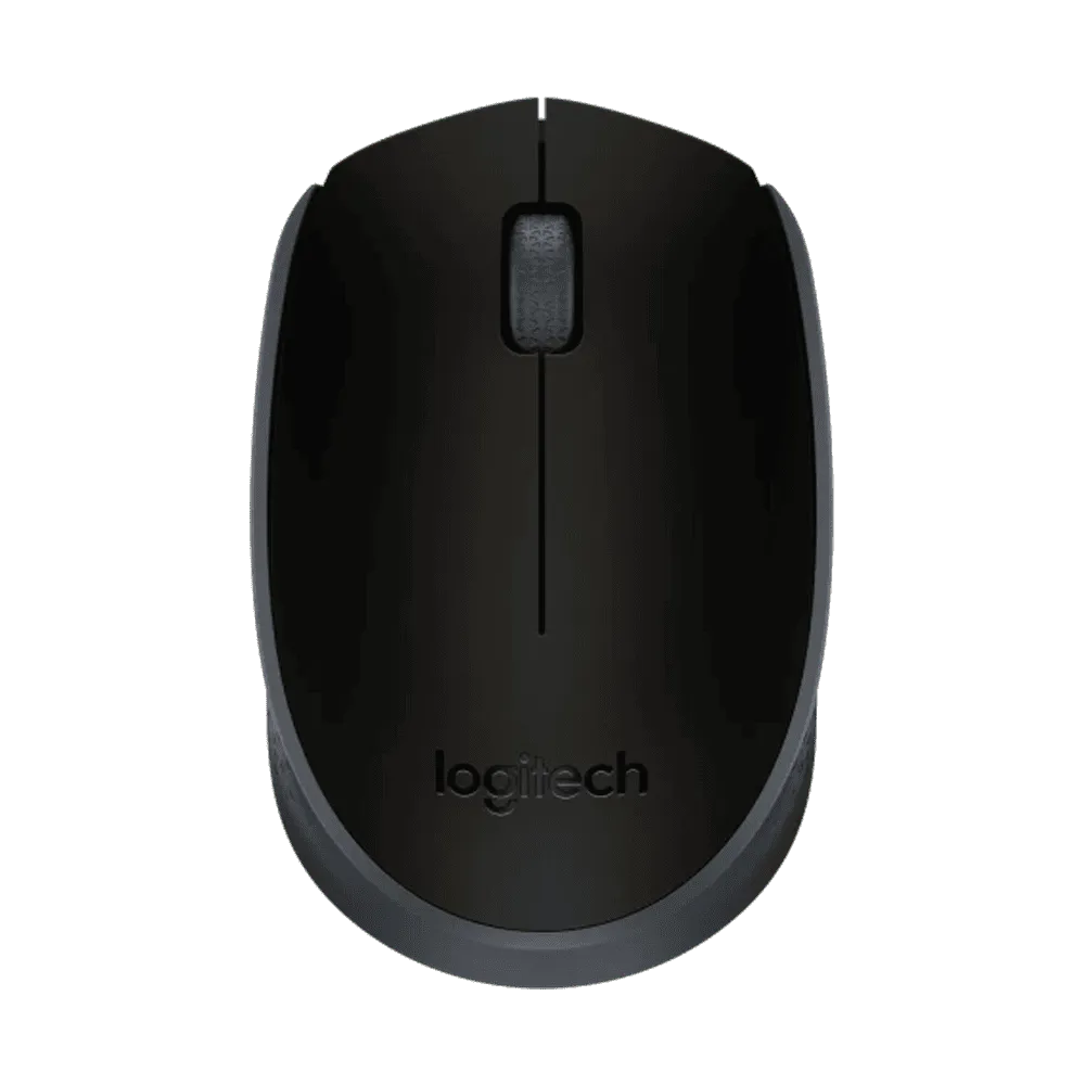 Logitech M171 Cordless Notebook Mouse (Black)