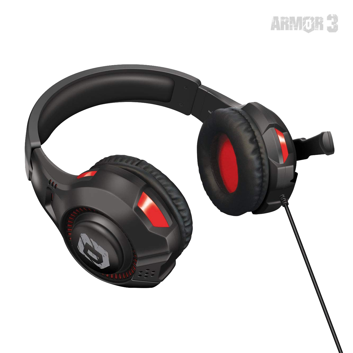 Armor3 SoundTac Universal Gaming Headset - Red