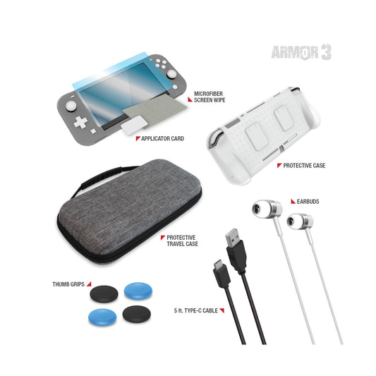 Armor3 Travel Kit for Nintendo Switch Lite