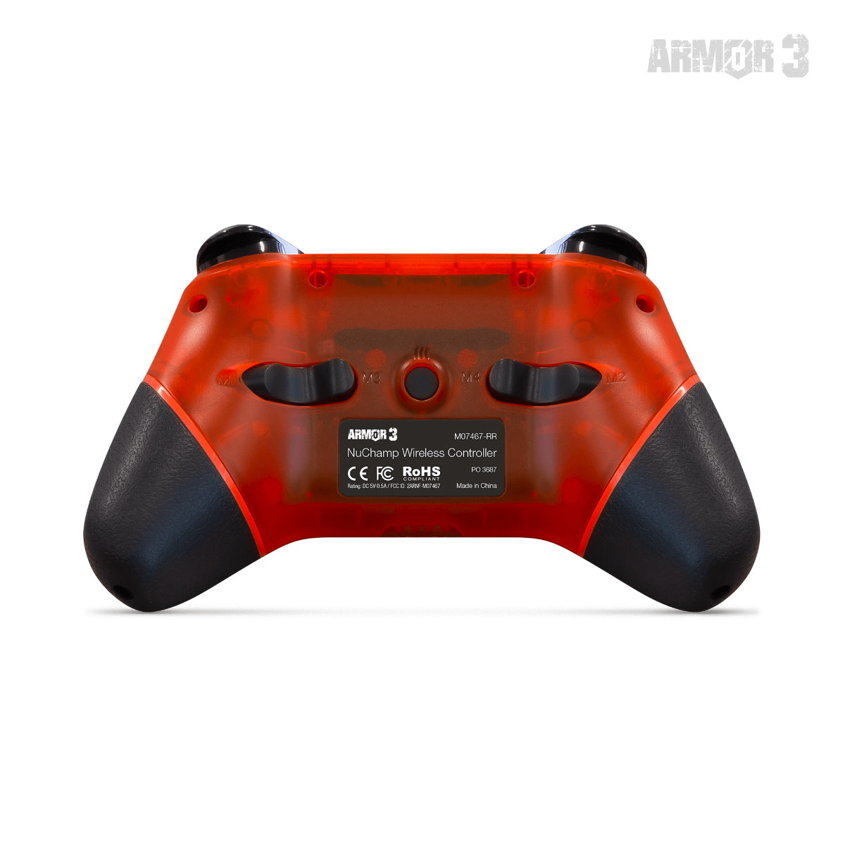Armor3 NuChamp Wireless Switch Controller - Ruby Red
