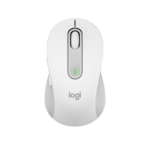 Logitech M650 Signature Wireless Mouse (White)