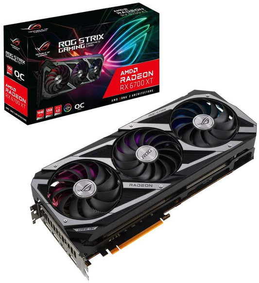 ASUS Dual Radeon Rx 6700 Xt Oc 12Gb Amd Rdna 2 Architecture, 12Gb GDDR6, 2560 Cores, 192