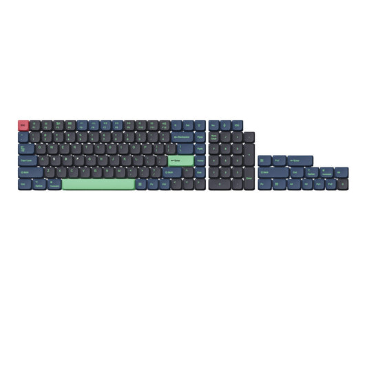 Keychron Low Profile Dye-Sub PBT LSA Full Set Keycap Set – Hacker Edition (133 Keys, PBT, Low Profile)-0