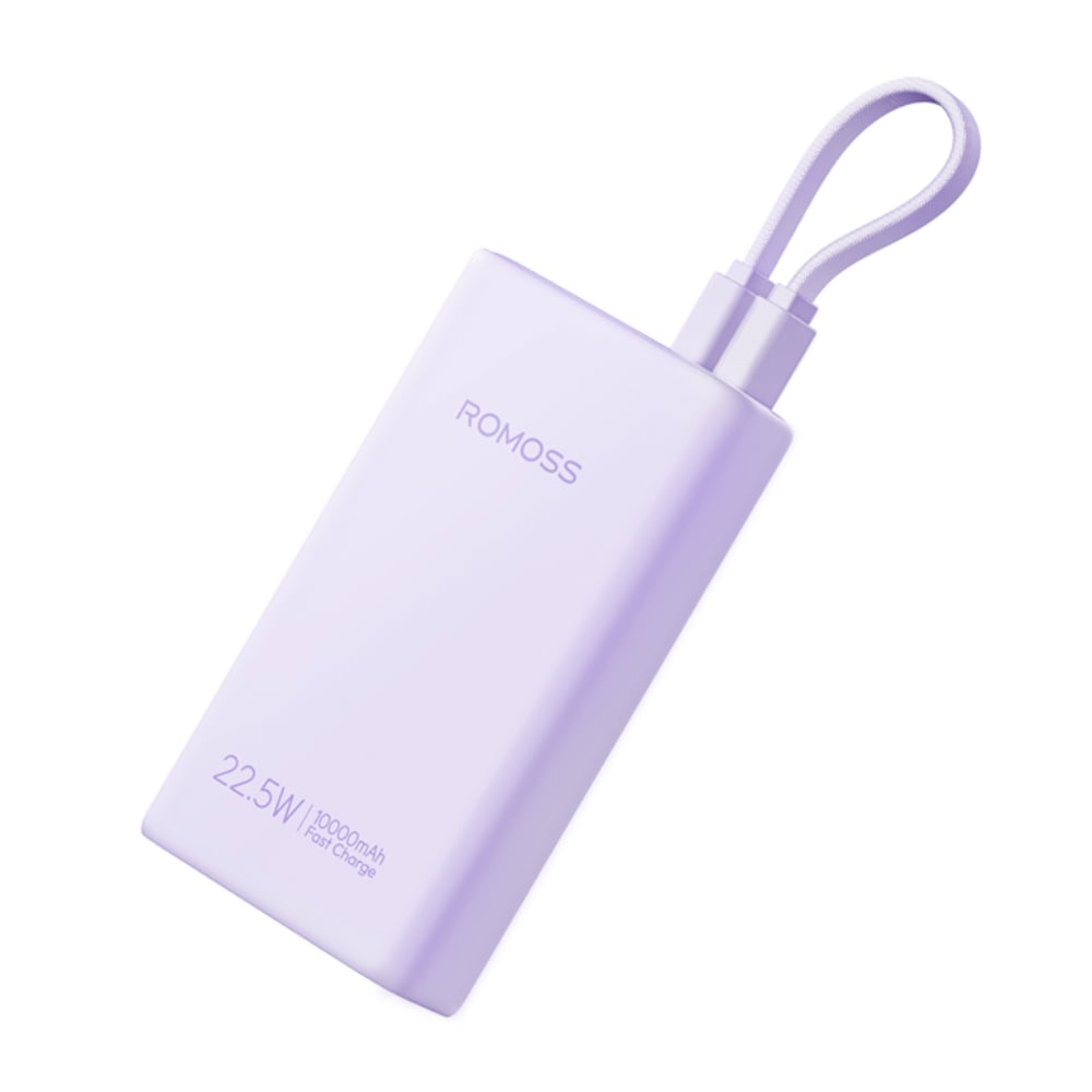 Romoss PHA10 10000mAh 22.5W Fast Charge Power Bank – Purple-0