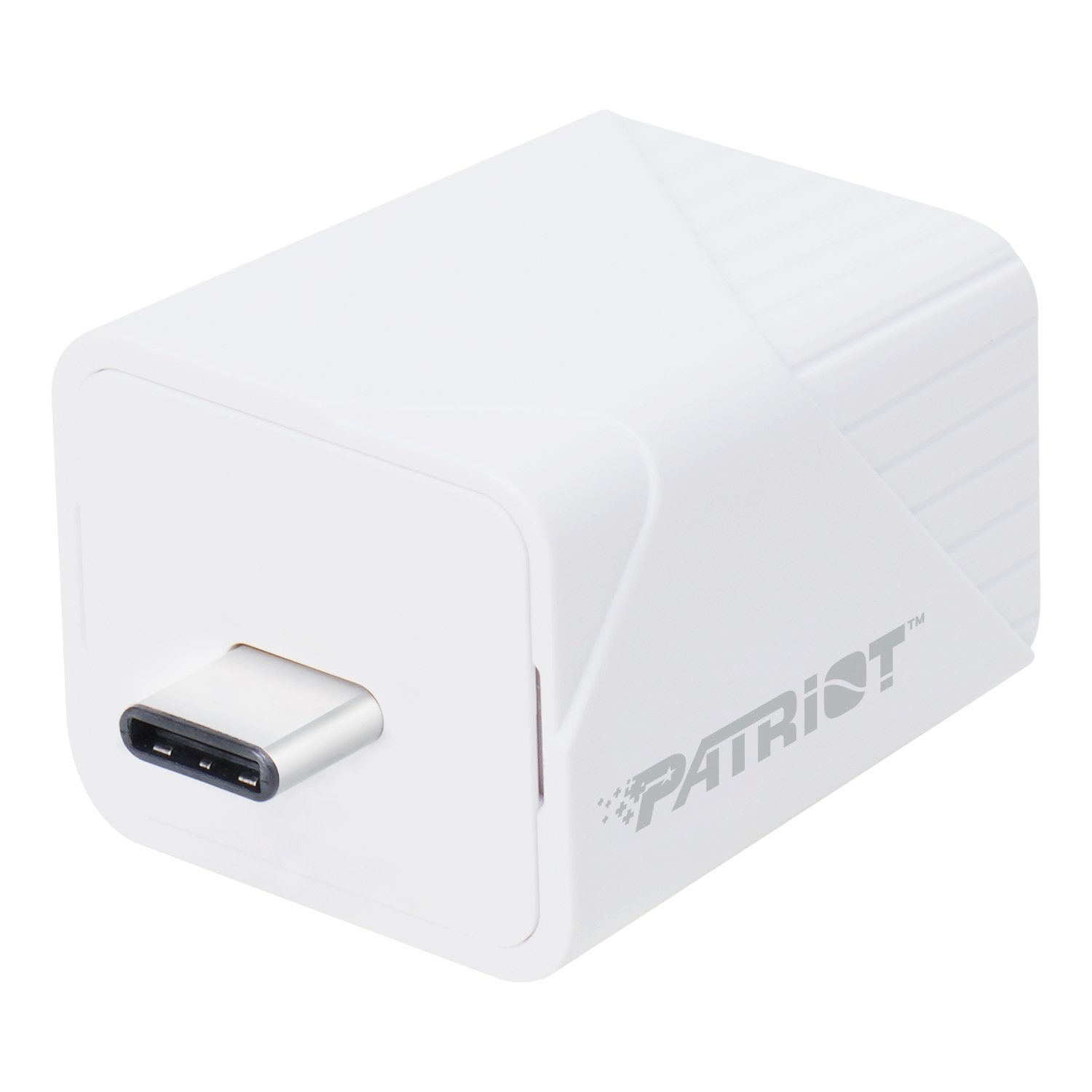 Patriot iLuxe Cube 512GB Type-C Smart Backup Solution - White-0