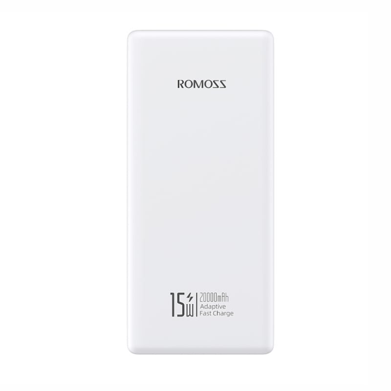 Romoss Power Bank PRC 20000mAh 15W WH-0