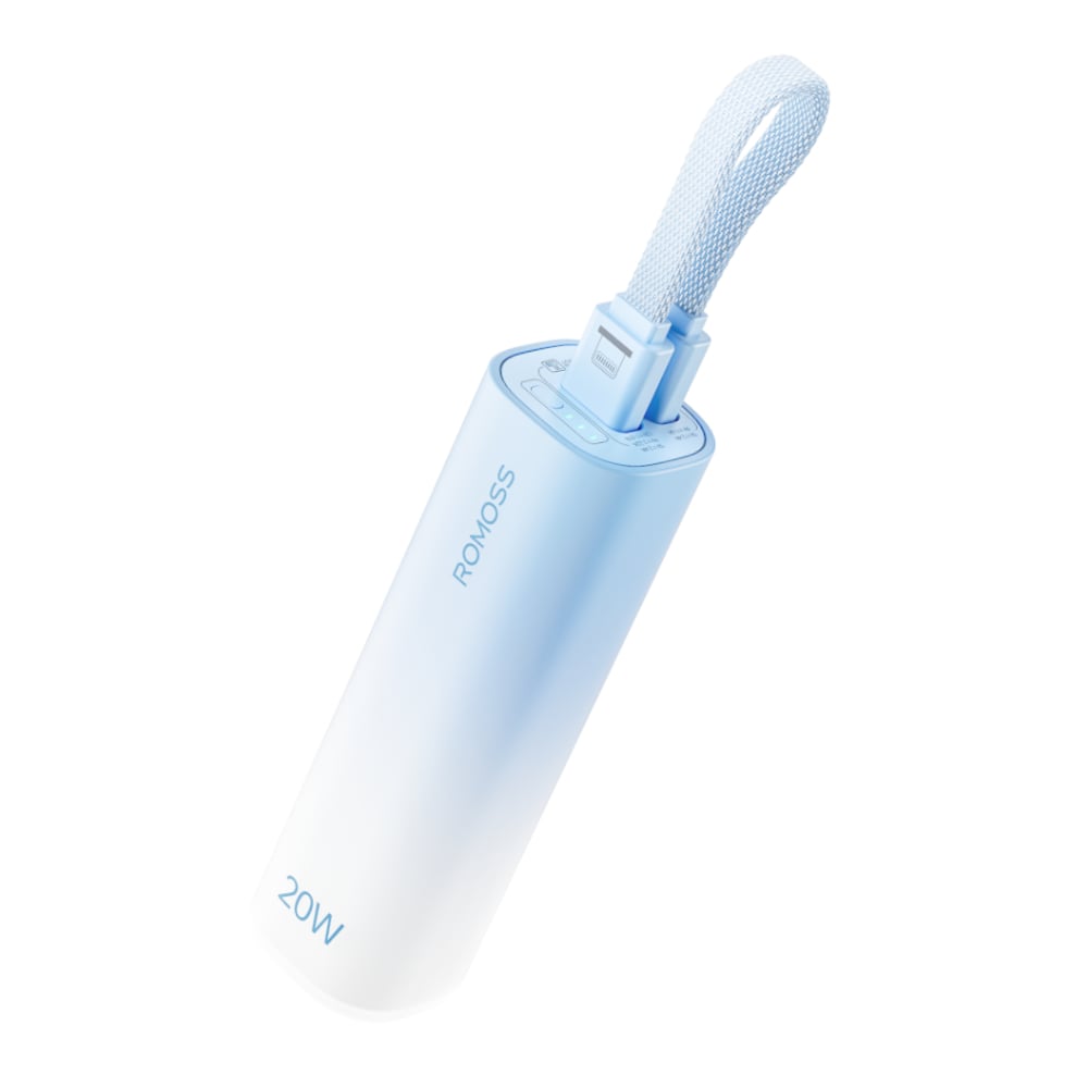 Romoss PSC05 5000mAh 20W Mini Power Bank – Blue-0