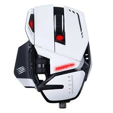 Mad Catz R.A.T. 6+ Wired Optical Gaming Mouse - White