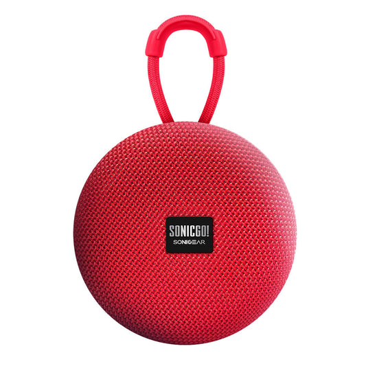 SonicGear SonicGo! 2 Portable Wireless Speaker - Red
